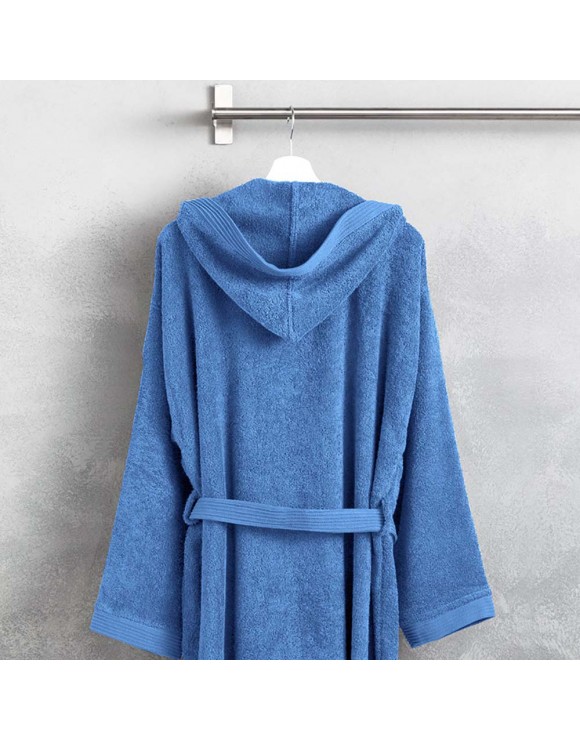 Albornoz Capucha Azul