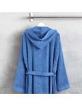Albornoz Capucha Azul