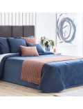 Edredón Azul Velvet