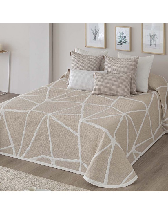 Colcha Piqué Bellini Beige