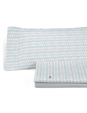 Juego Sábanas Cloe Azul