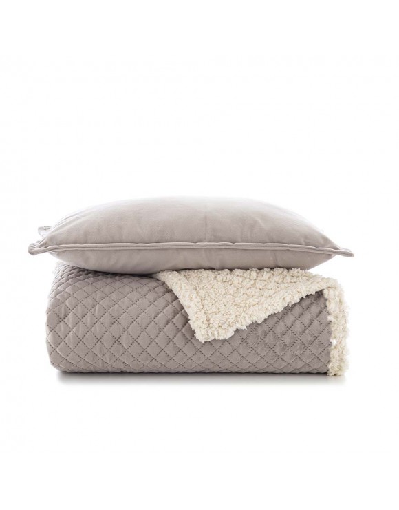 Manta Sherpa Velvet Perla