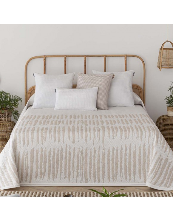 Colcha Piqué Platón Beige