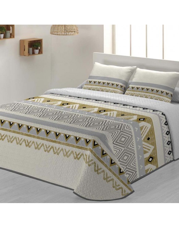 Colcha Bouti Bambú Beige
