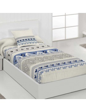 Edredón Ajustable Bambú Azul