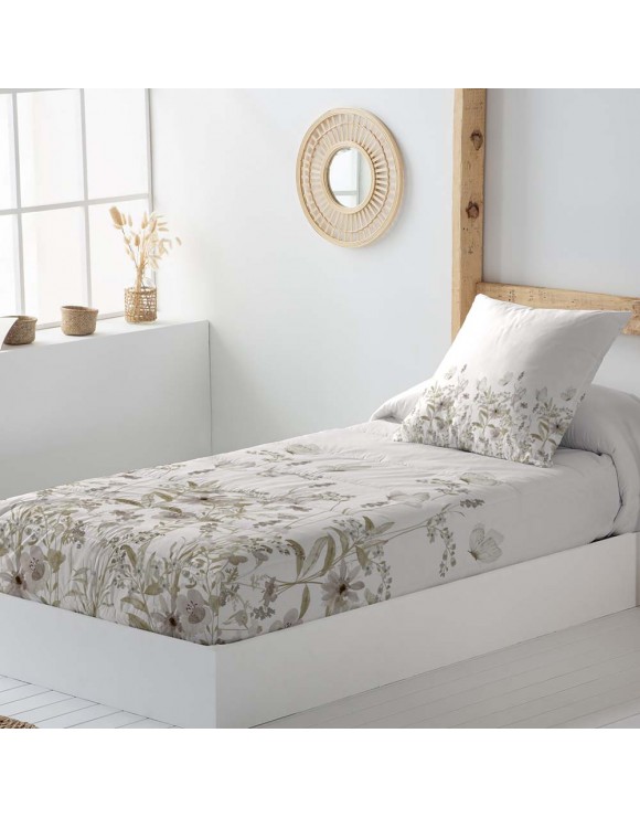 Edredón Ajustable Dalia Beige