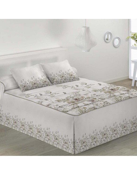 Colcha Edredón Dalia Beige