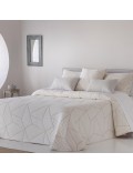 Colcha Piqué Line Beige