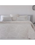 Colcha Piqué Line Beige
