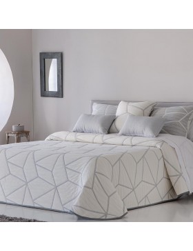 Colcha Piqué Line Gris