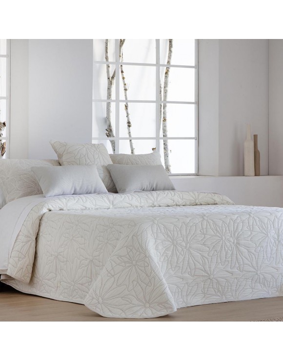 Colcha Piqué Nenúfar Beige