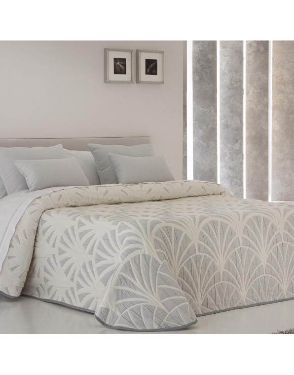 Colcha Piqué Luxor Gris