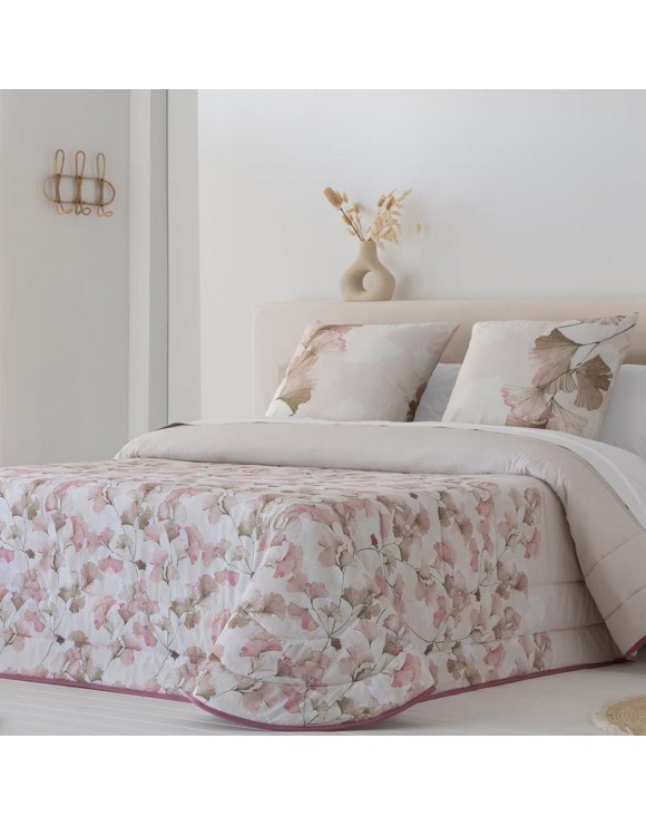 Colcha Bouti Flora Rosa