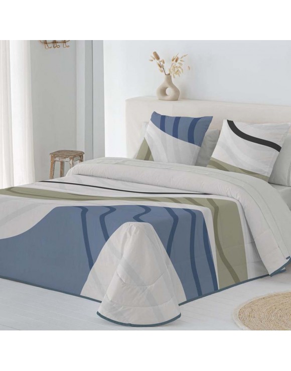 Colcha Bouti Onix Azul