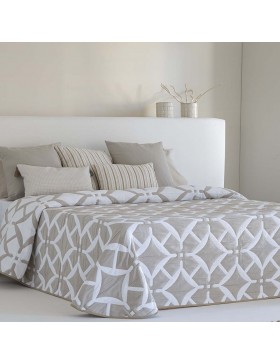Colcha Isquia Beige
