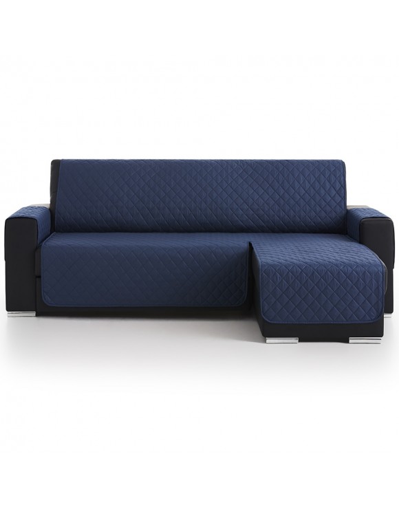 Cubre Chaise Longue Acolchado Azul