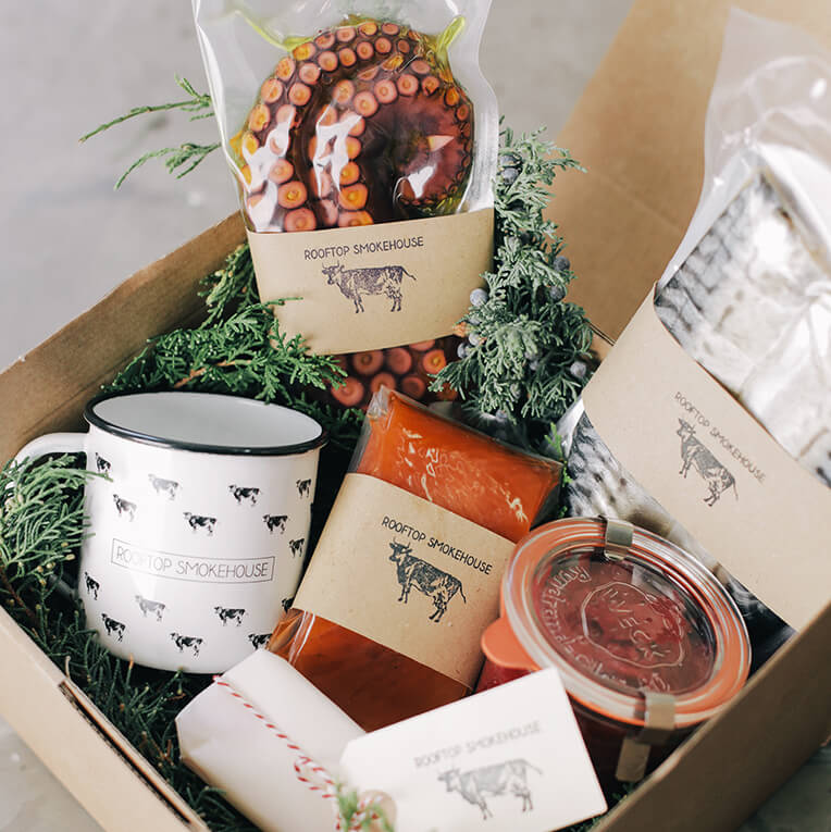 regalo cesta delicatessen